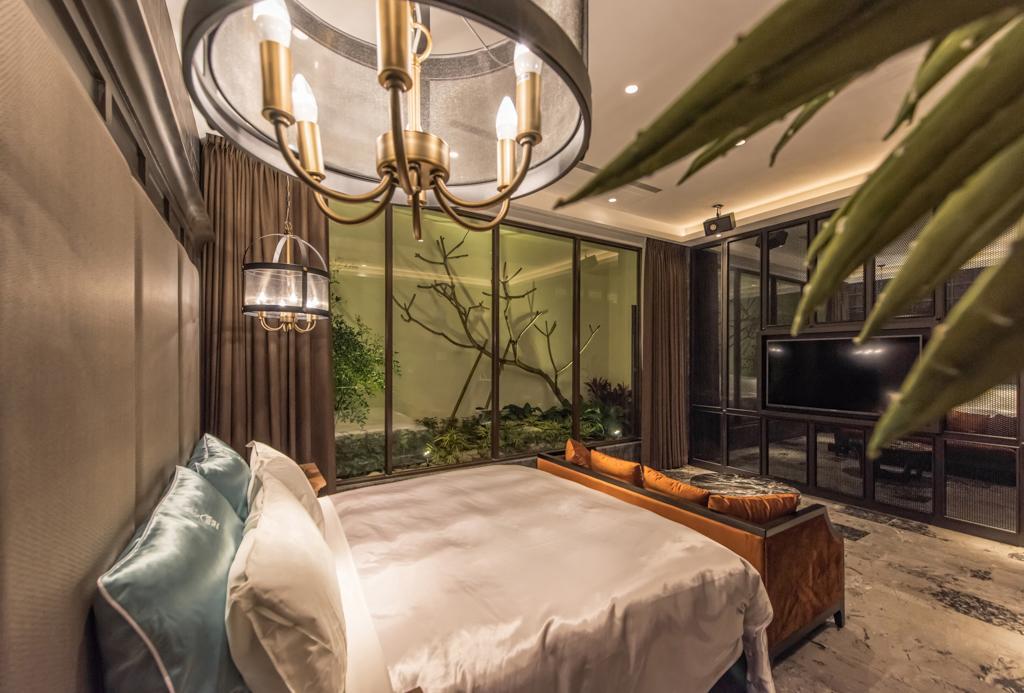 Green Palm Motel Jüanlin Kültér fotó